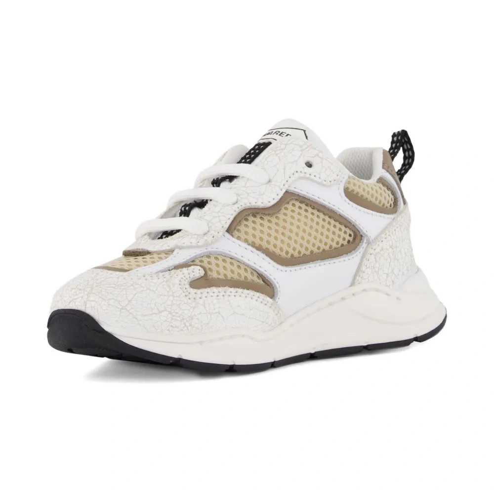 Кроссовки из сетки с эффектом растрескивания Кроссовки из сетки с эффектом растрескивания