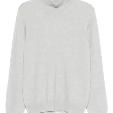 Свитер с воротником-стойкой