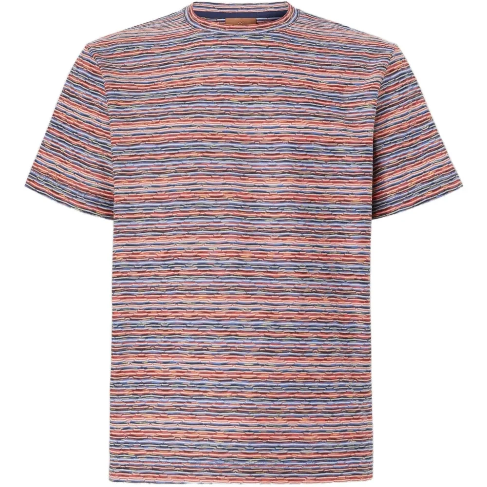 Футболка с узором зигзаг