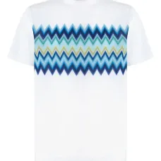 Футболка с узором шеврон