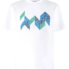 Футболка с геометричным узором