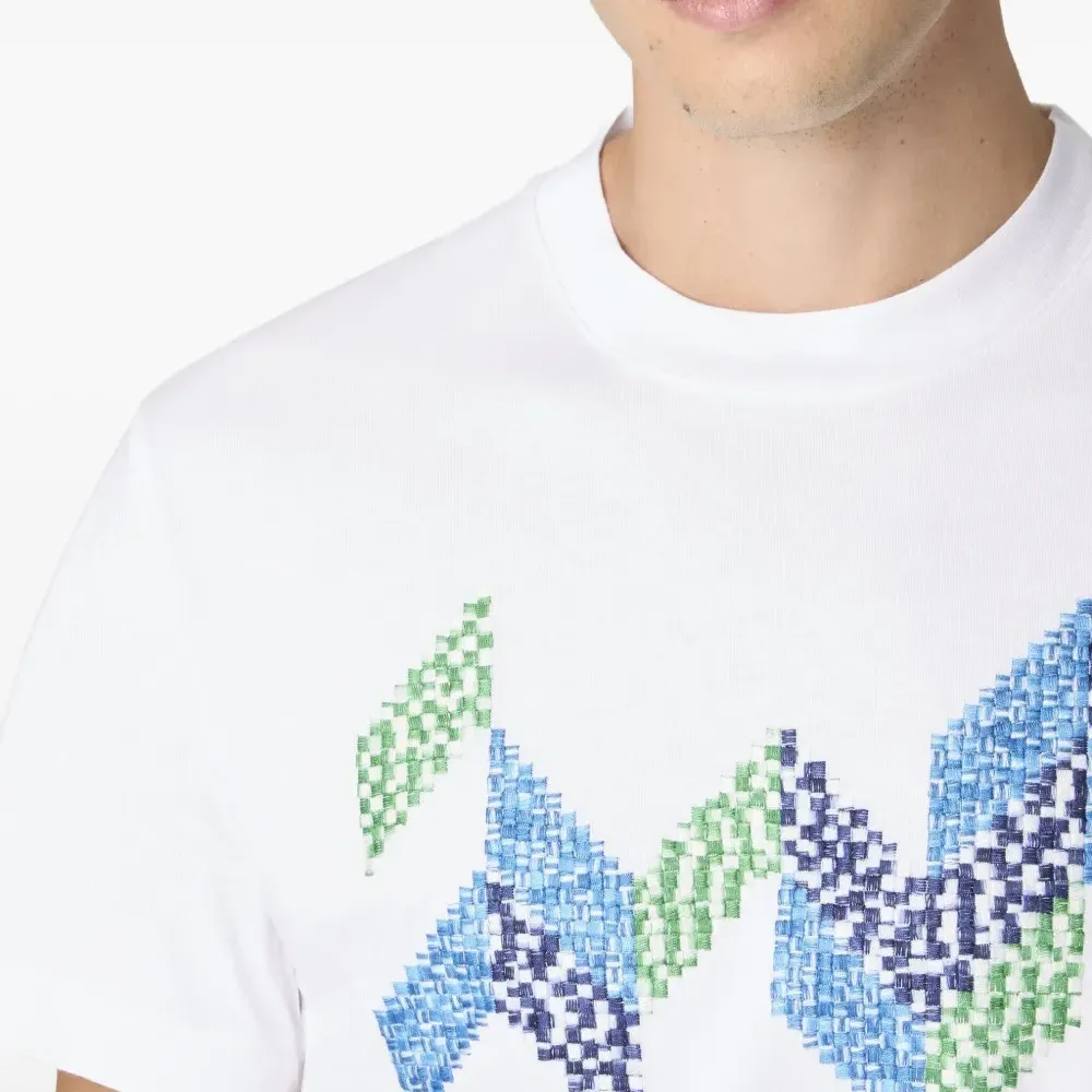 Футболка с геометричным узором