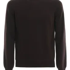 Свитер с круглым вырезом и длинными рукавами Свитер с круглым вырезом и длинными рукавами