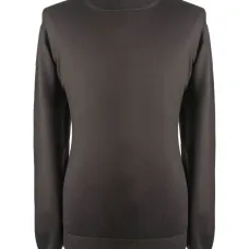 Шерстяной свитер с высоким воротником