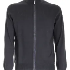 Кардиган на молнии с высоким воротником