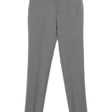 шерстяные брюки с бахромой шерстяные брюки с бахромой