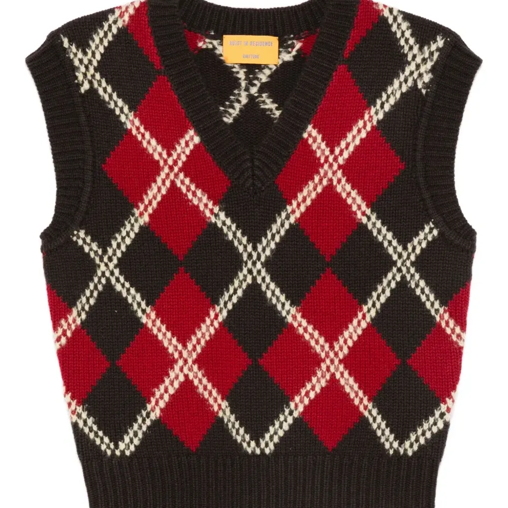 Безрукавный жилет с аргелским узором