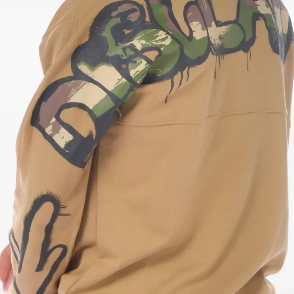 Худи с принтом граффити