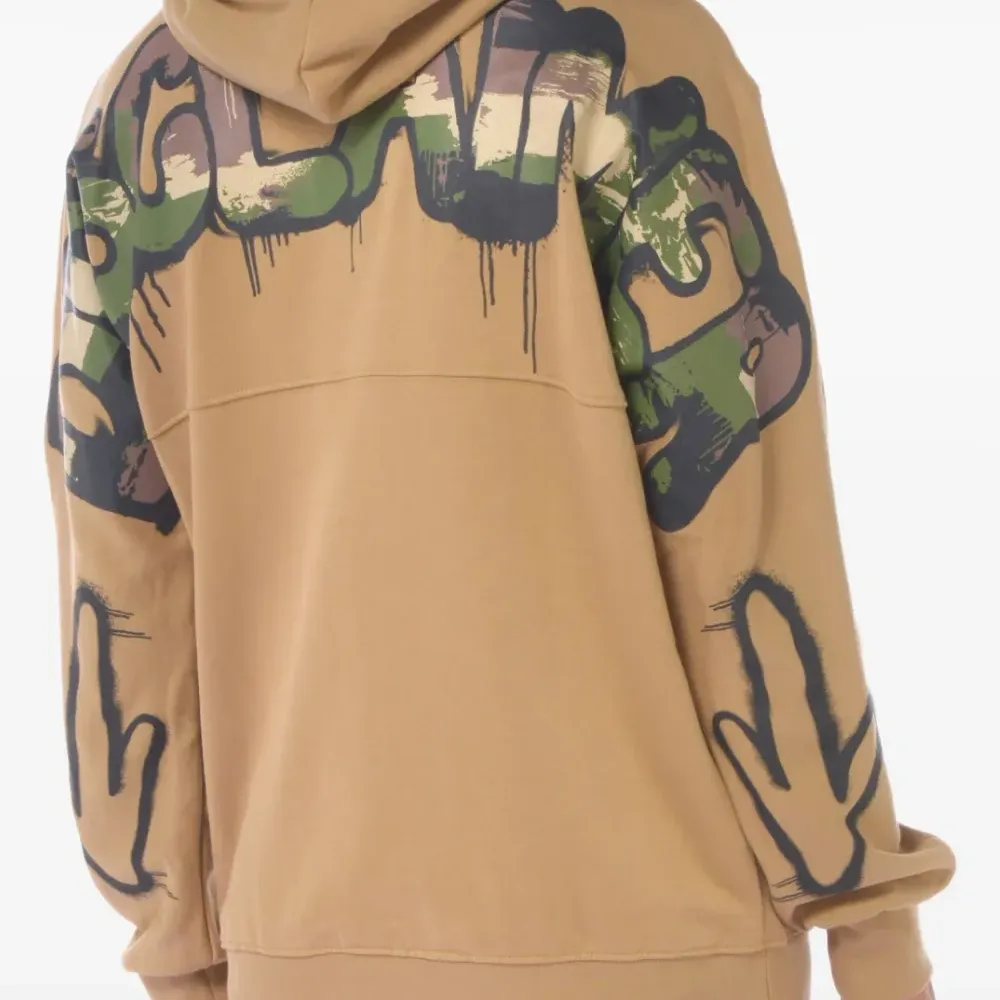 Худи с принтом граффити