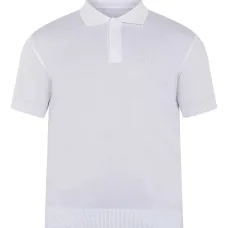 Трикотажная рубашка поло на пуговицах