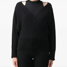 Свитер с вырезами Свитер с вырезами