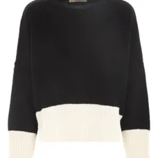 свитер в стиле колор-блок