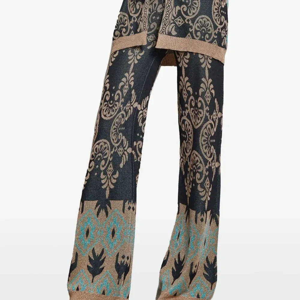 брюки с узором