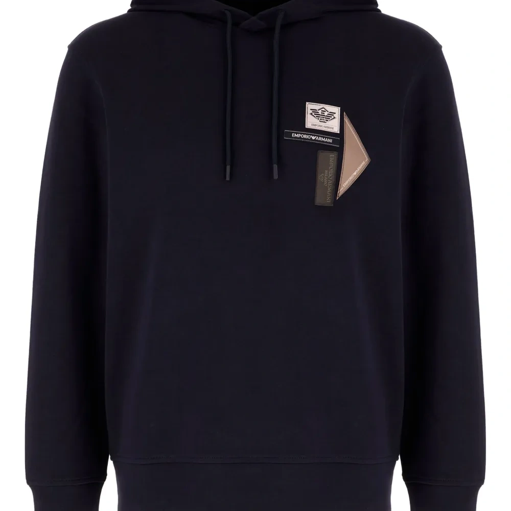 худи с нашивкой-логотипом