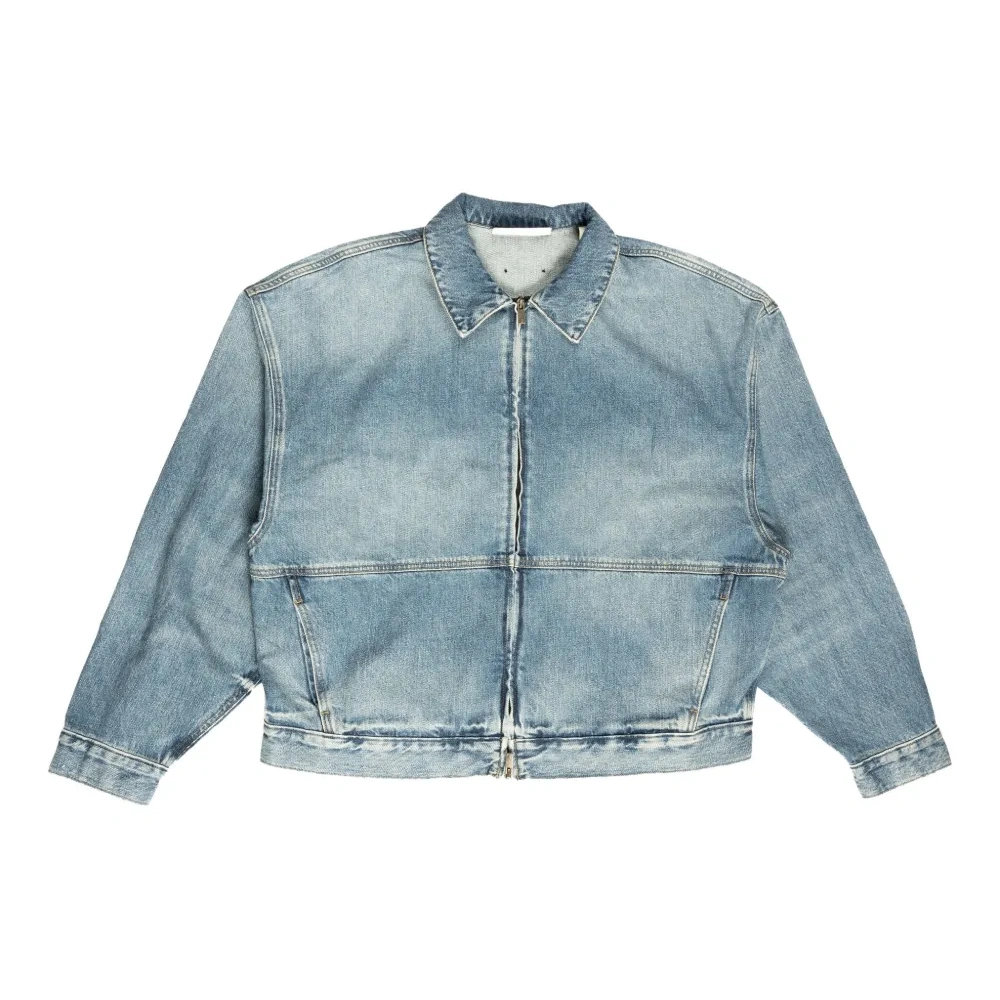 джинсовая куртка на молнии