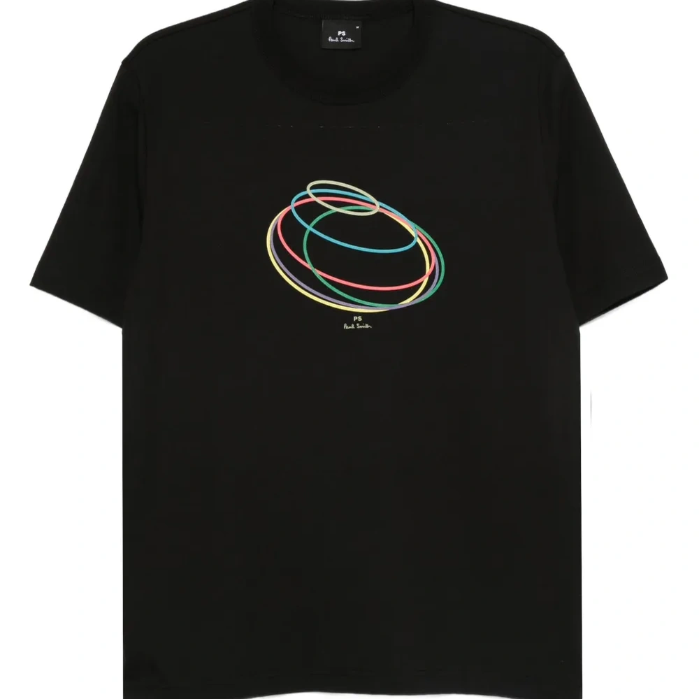 футболка с абстрактным принтом