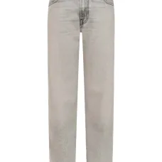 Джинсы с нашивкой-логотипом