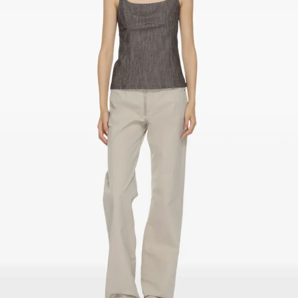 Брюки с молниями