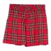 шорты в клетку со складками шорты в клетку со складками