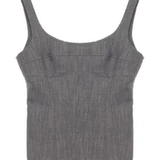 Топ с квадратным вырезом