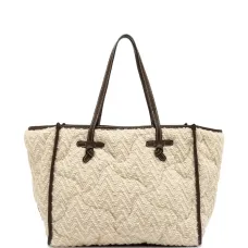 стеганая сумка-тоут