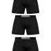 Комплект из трех боксеров с логотипом Комплект из трех боксеров с логотипом