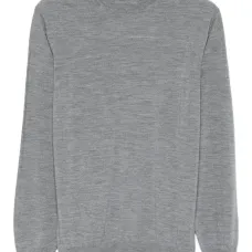 Свитер с воротником-стойкой