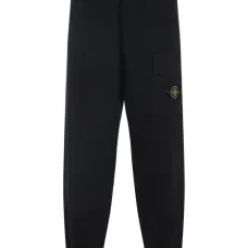 спортивные брюки с накладными карманами