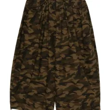 Брюки с камуфляжным принтом