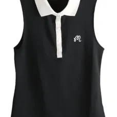 Безрукавка-поло Claudia с вышивкой