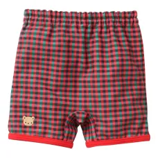 Плавки-шорты в клетку