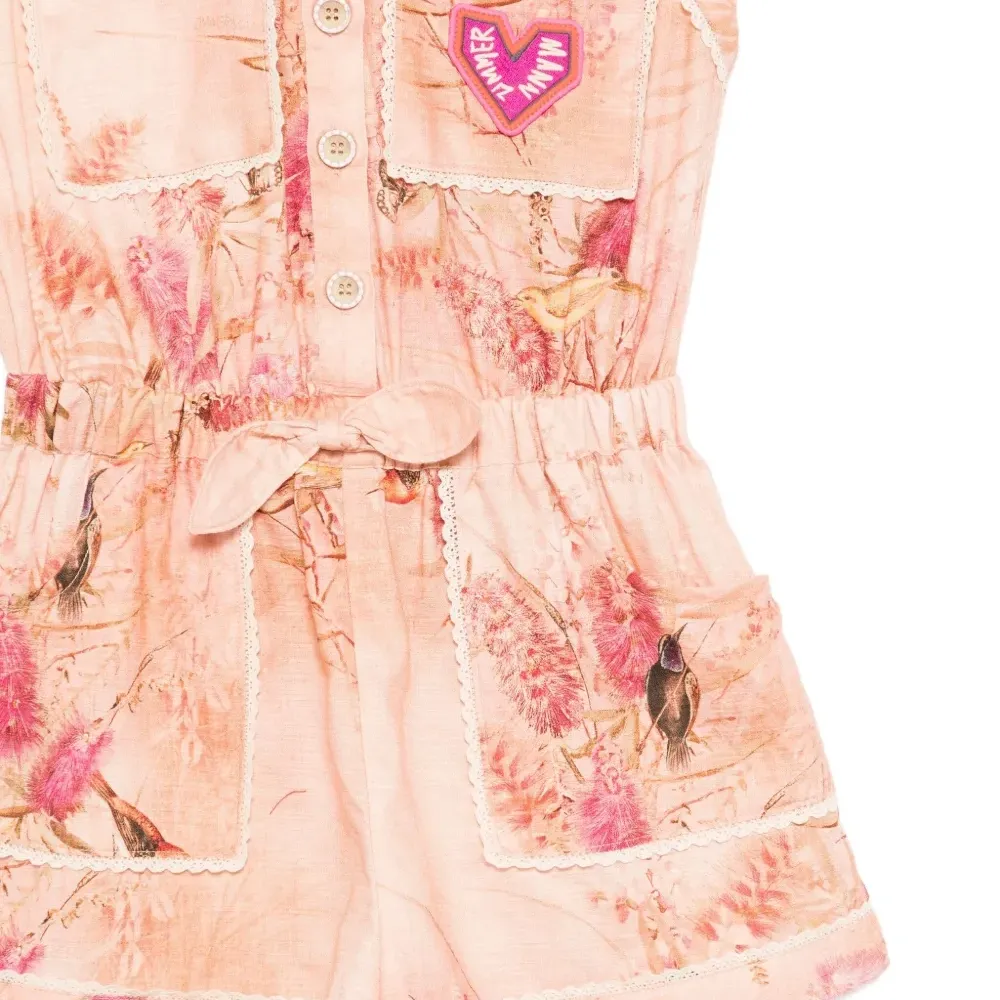 ромпер Cascadian с цветочным принтом ромпер Cascadian с цветочным принтом