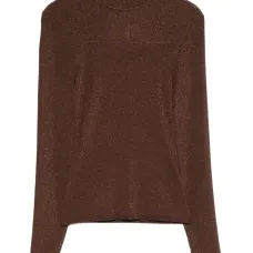 Топ с высоким воротником