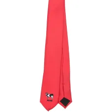 Шелковый галстук с принтом