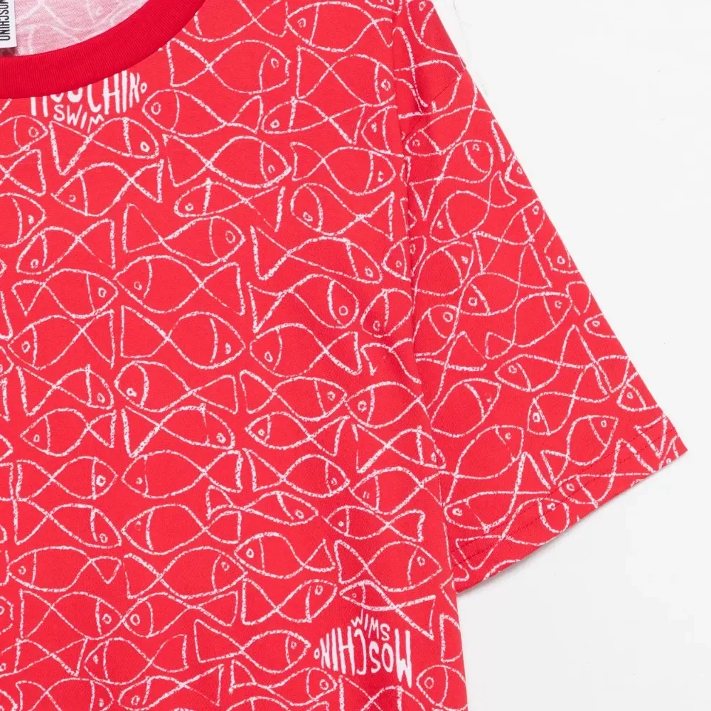 Футболка с круглым вырезом