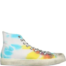 Высокие кеды с принтом тай-дай из коллаборации с Jean Michel