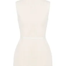 Платье мини без рукавов