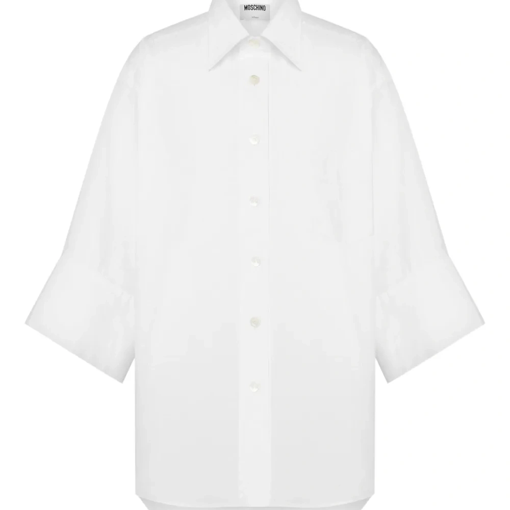 Рубашка с накладными карманами