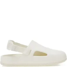 Мюли с ремешком на пятке и тисненым логотипом