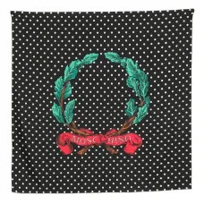 Шарф в горох