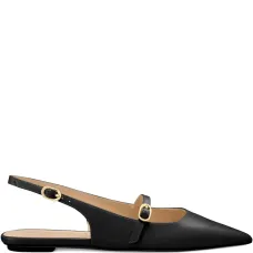 балетки с ремешком на пятке и пряжкой