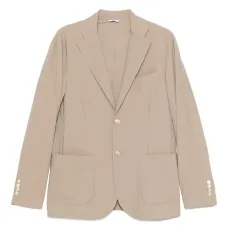 пиджак с накладными карманами