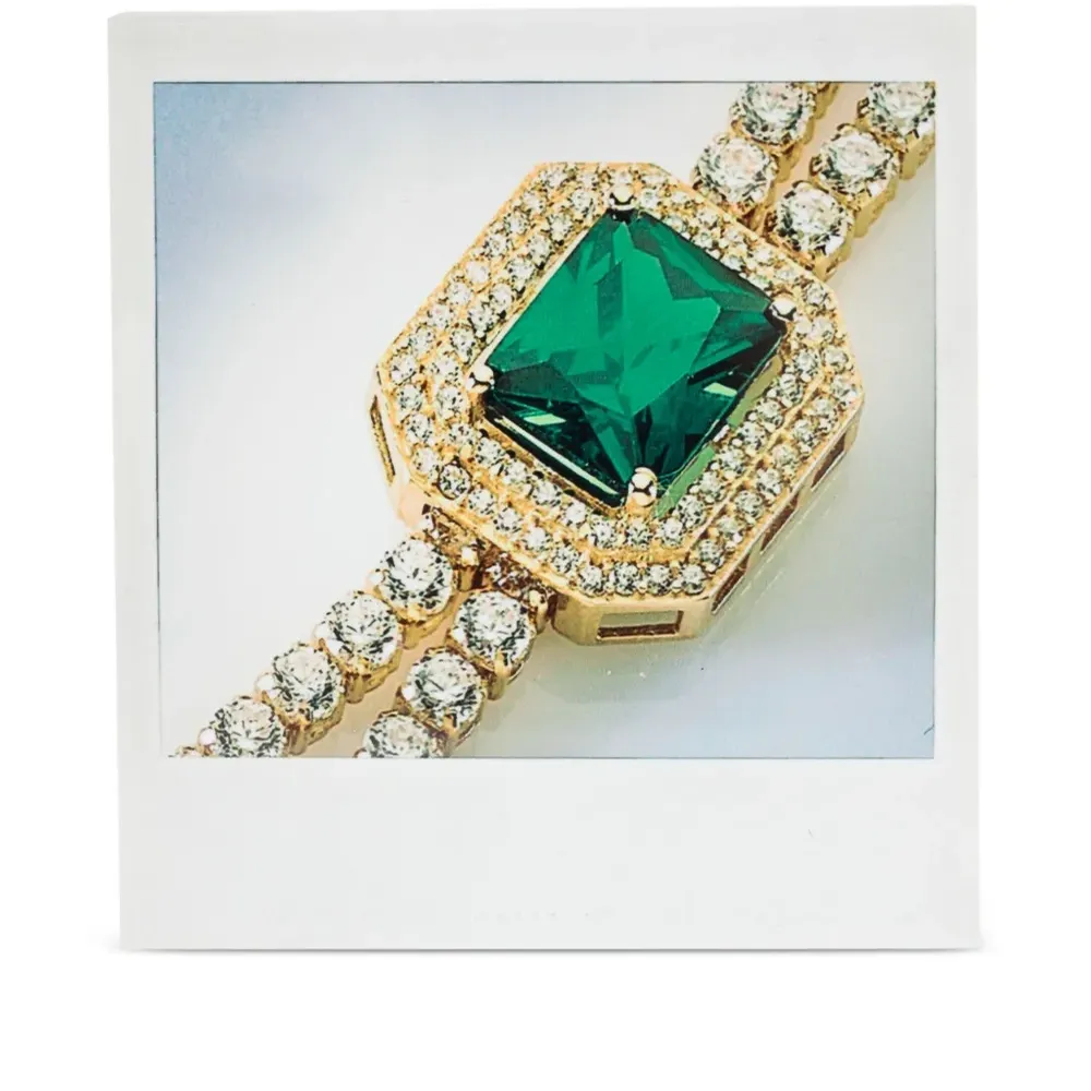 Брошь с кристаллами