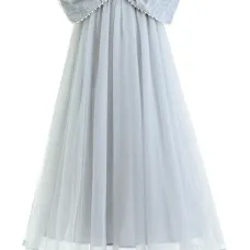 Платье из тюля с бантом