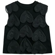 Комплект из топа и шортов с оборками