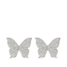 серьги с кристаллами