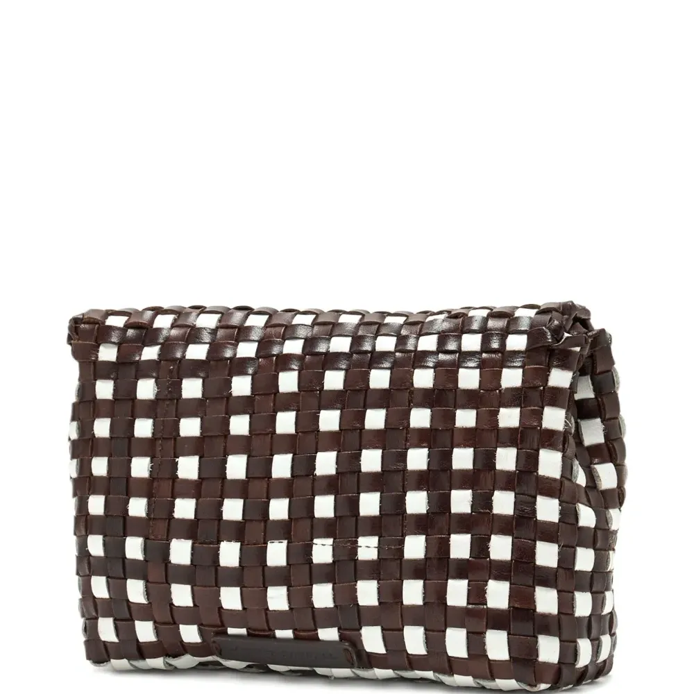 плетеная мини-сумка через плечо Vinnie плетеная мини-сумка через плечо Vinnie