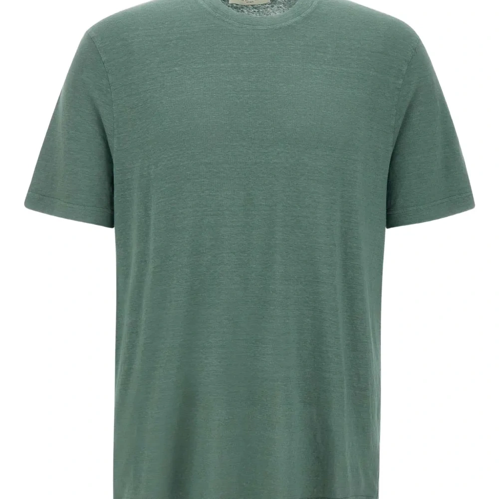 футболка из смесового льна