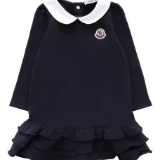 платье с оборками и воротником Питер Пэн