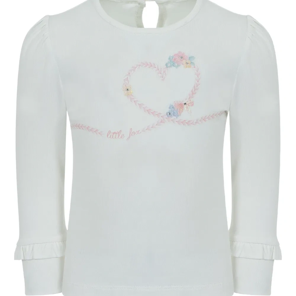 Топ с цветочным принтом